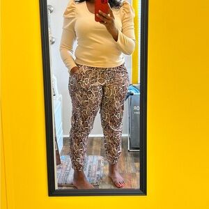 Top and pants. Worn 3 times. Lost weight and too big for me